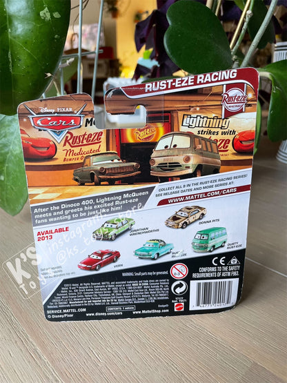 DISNEY PIXAR CARS BY MATTEL, “VERN" RUST-EZE SERIES - BNIP