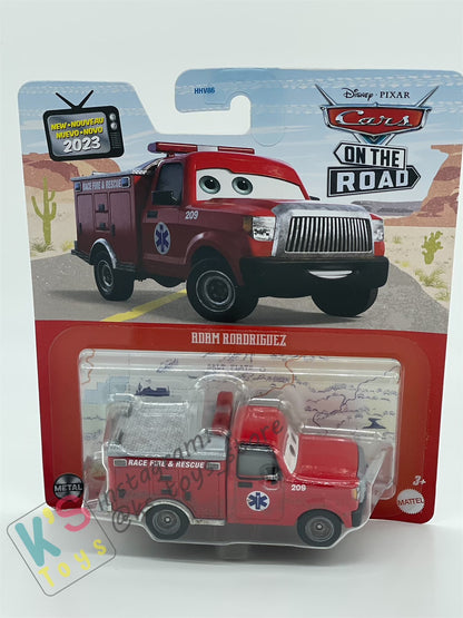 Disney Pixar Cars by MATTEL,  ADAM RODRIGUEZ - 2023 NEW RELEASE - BNIP
