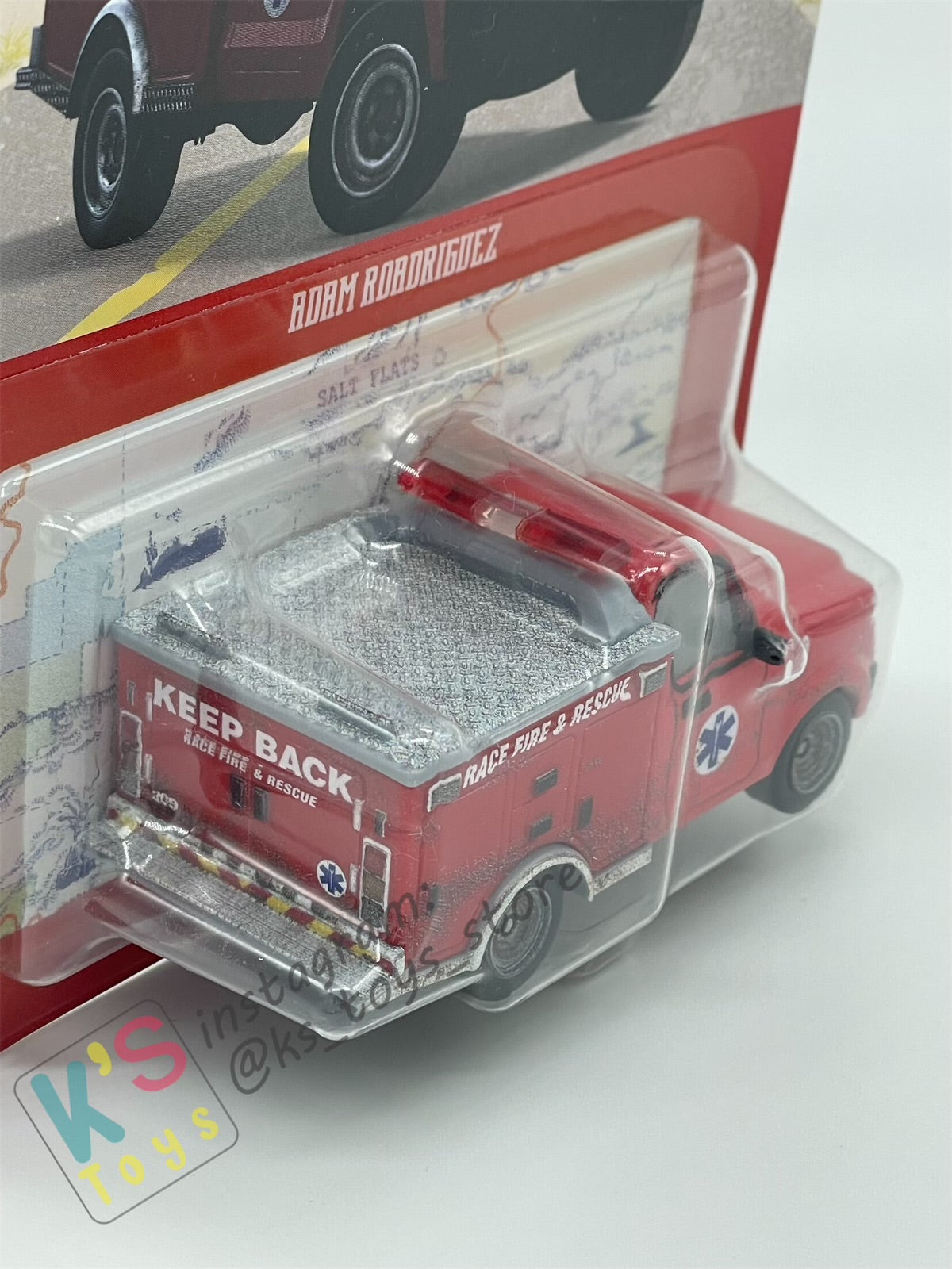 Disney Pixar Cars by MATTEL,  ADAM RODRIGUEZ - 2023 NEW RELEASE - BNIP
