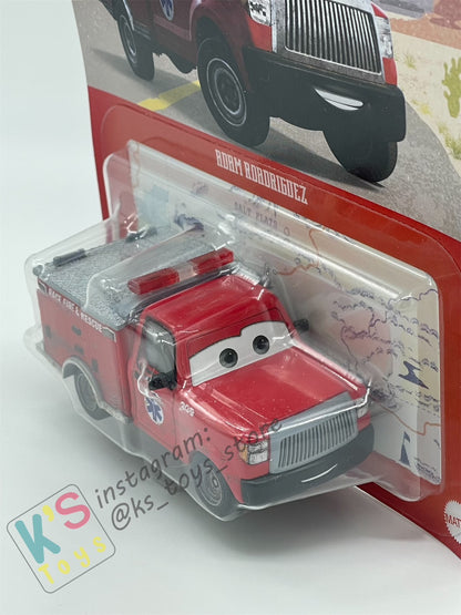 Disney Pixar Cars by MATTEL,  ADAM RODRIGUEZ - 2023 NEW RELEASE - BNIP