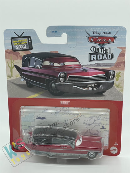 DISNEY PIXAR CARS BY MATTEL - "RANDY" CARS ON THE ROAD SERIES - 2023 NEW RELEASE - BNIP