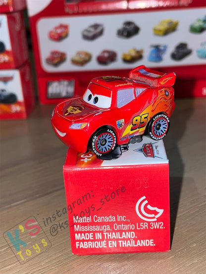 Mini Racers Pixar Disney Cars, 2022 Series 1 #03 WGP LIGHTNING MCQUEEN CARS 2