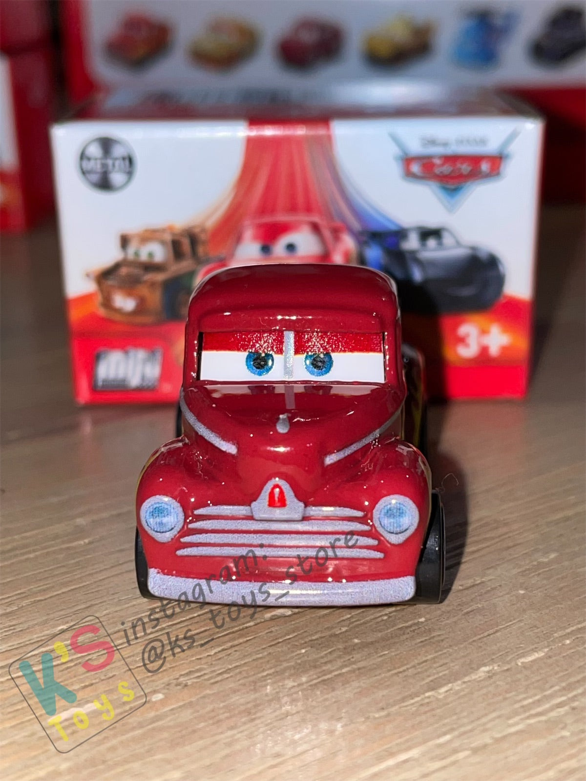 Mini Racers Pixar Disney Cars, 2022 Series 1 #02 HOTROD SMOKEY