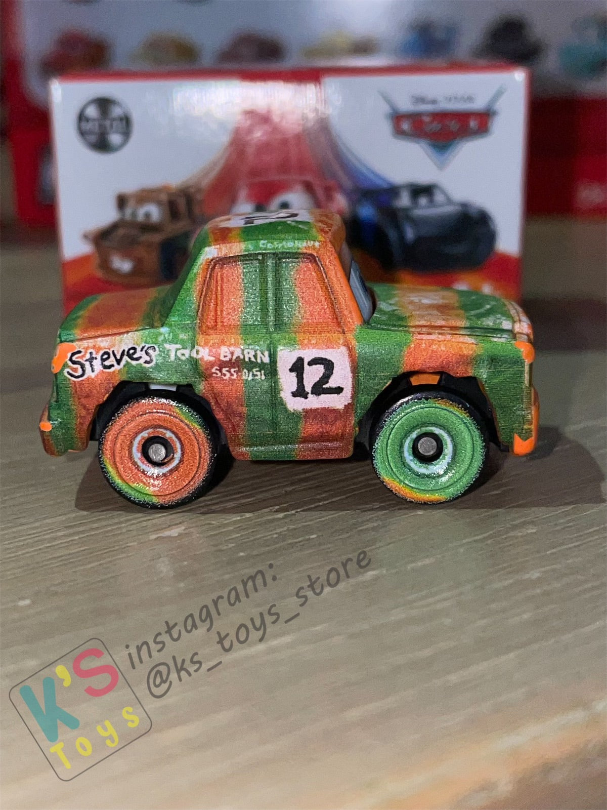 Mini Racers Pixar Disney Cars, 2022 Series 1 #08 HIGH IMPACT