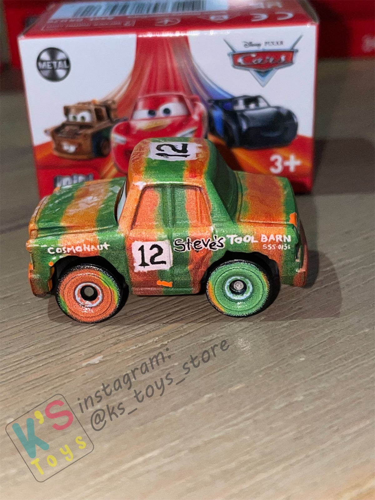 Mini Racers Pixar Disney Cars, 2022 Series 1 #08 HIGH IMPACT