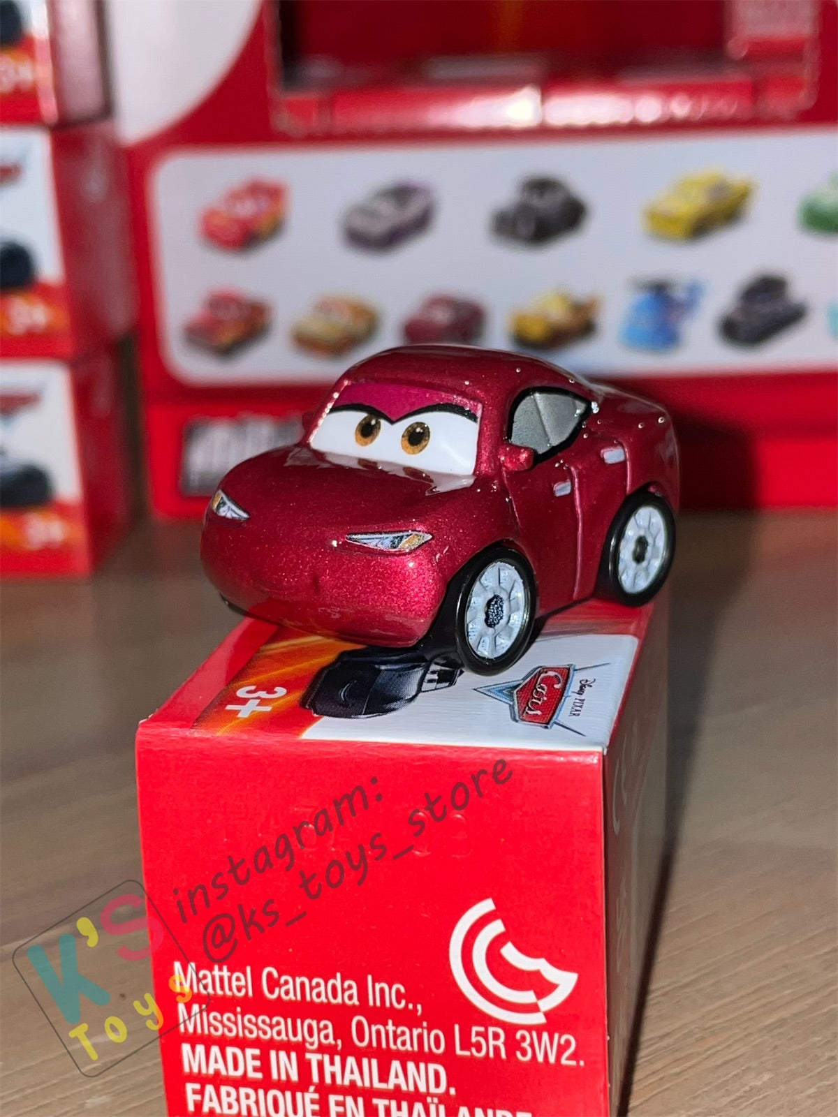 Mini Racers Pixar Disney Cars, 2022 Series 1 #09 NATALIE CERTAIN