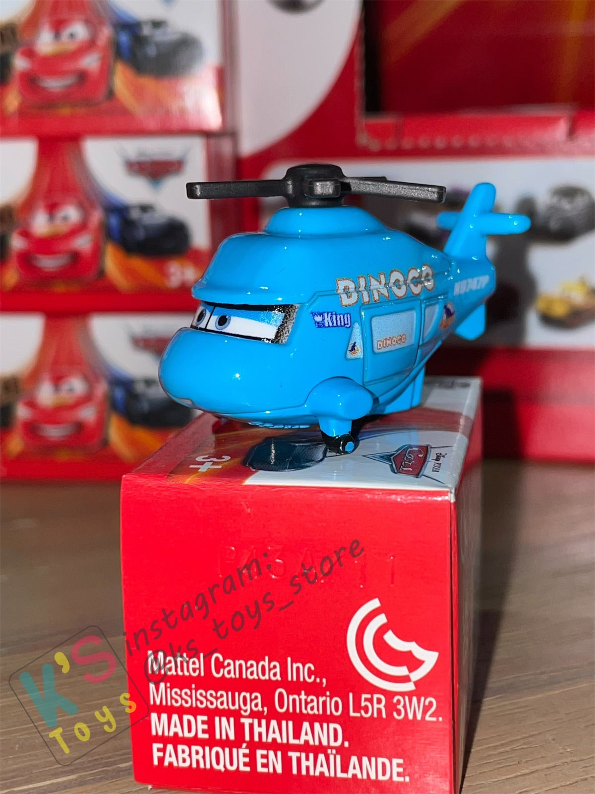 Mini Racers Pixar Disney Cars, 2022 Series 1 #11 ROTOR TURBOSKY