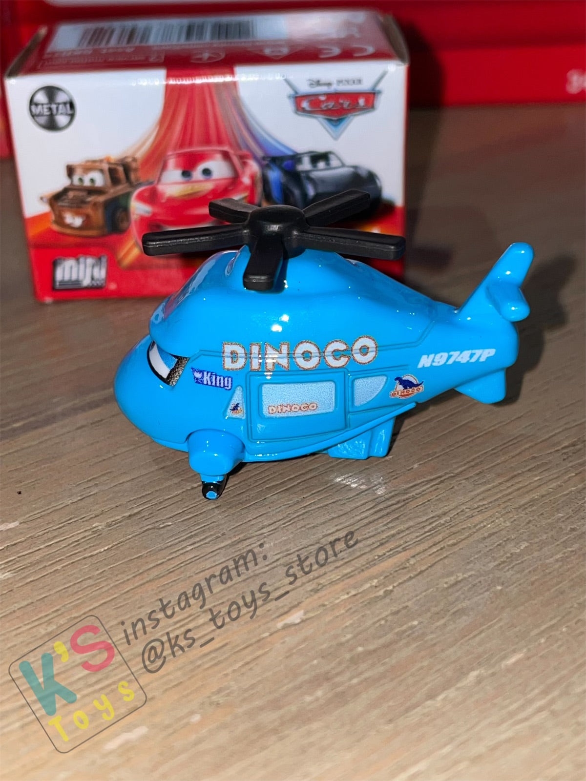 Mini Racers Pixar Disney Cars, 2022 Series 1 #11 ROTOR TURBOSKY