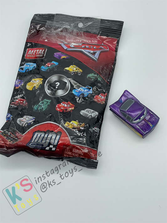 Loose Mini Racers Pixar Disney Cars, Metallic Purple Ramone - BNIP (Blind bag opened to verified of the content and sealed back)