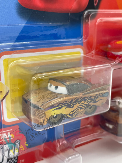 MINI RACERS DISNEY PIXAR CARS 3-PACK GOLDEN RAMONE, LIGHTNING MCQUEEN CARS 3 AND MATER - BNIP