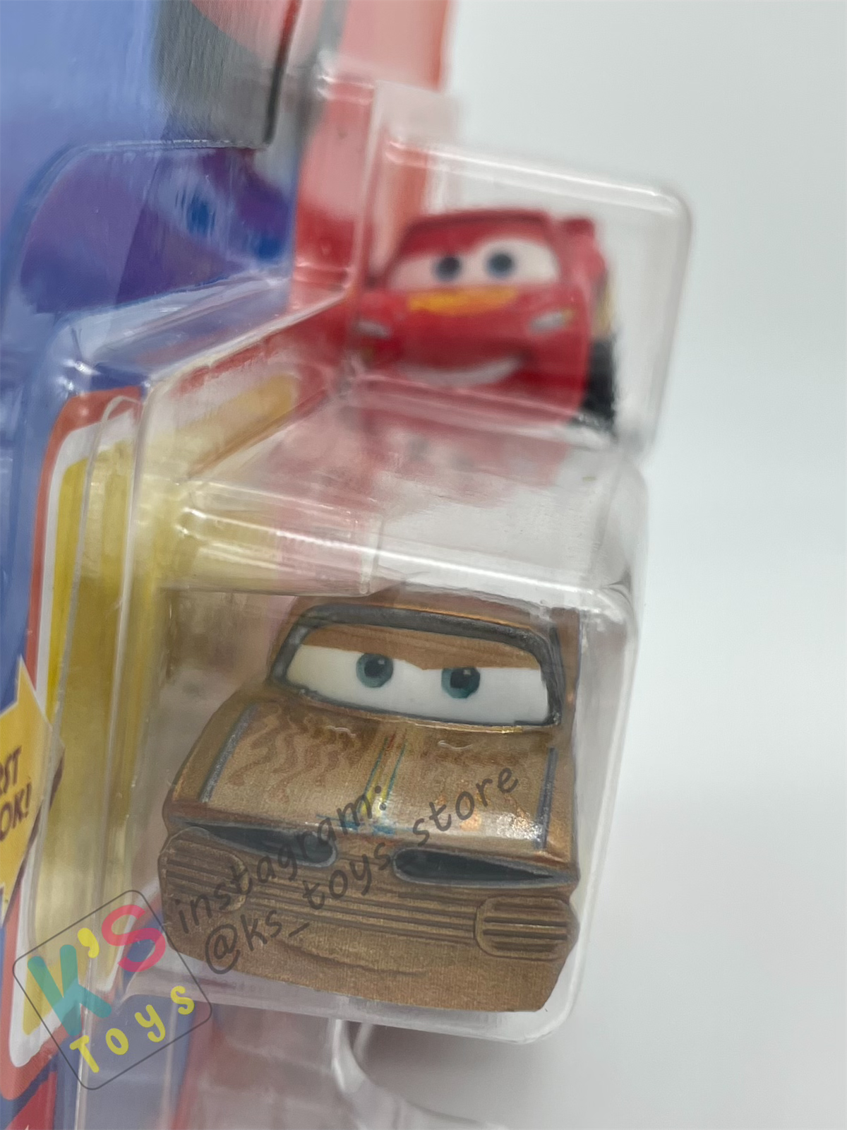 MINI RACERS DISNEY PIXAR CARS 3-PACK GOLDEN RAMONE, LIGHTNING MCQUEEN CARS 3 AND MATER - BNIP