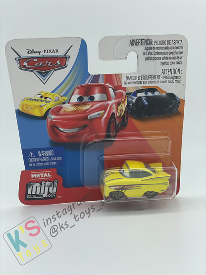 Mini Racers Disney Pixar Cars by Mattel, YELLOW RAMONE - BNIP