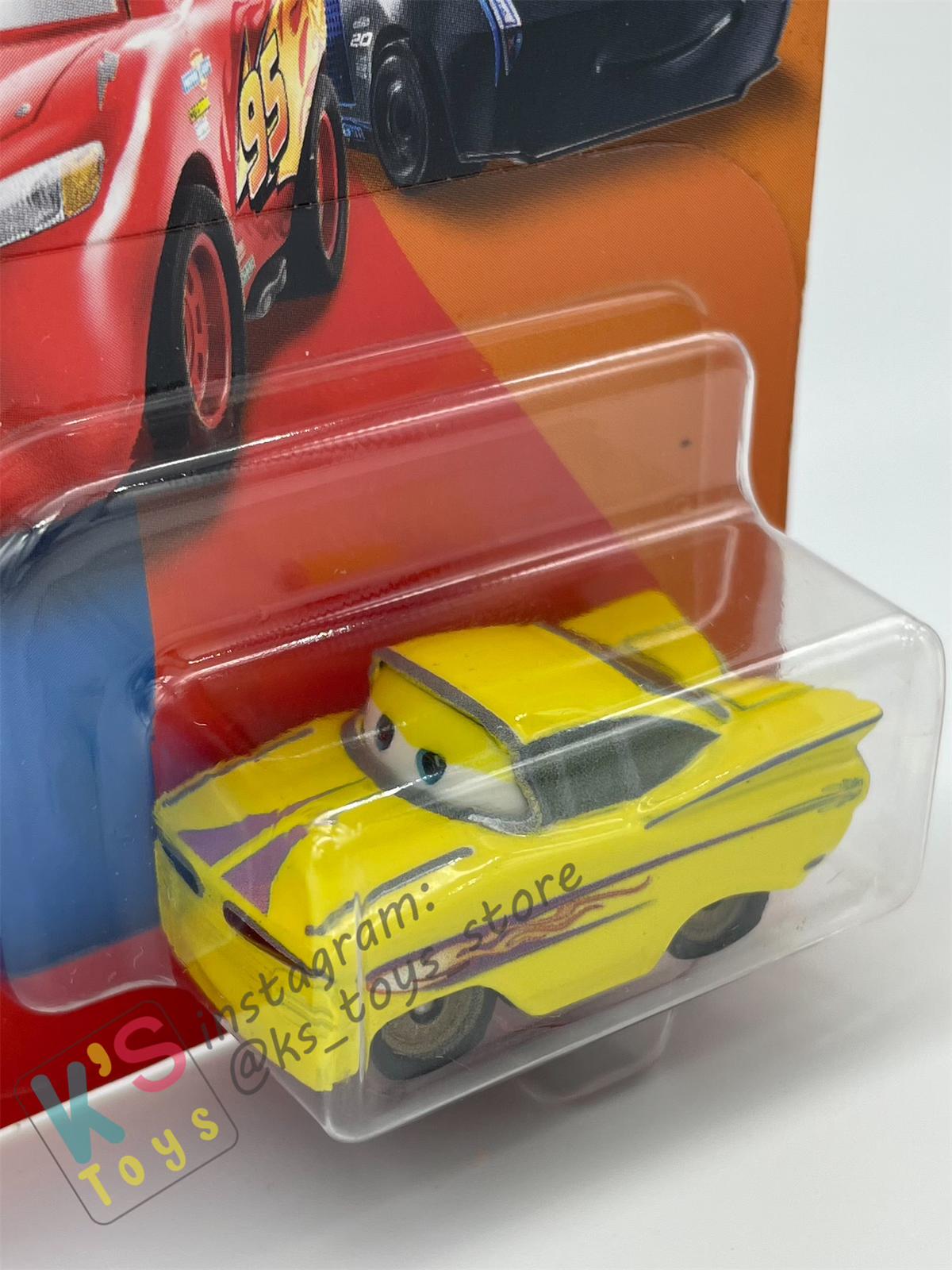 Mini Racers Disney Pixar Cars by Mattel, YELLOW RAMONE - BNIP
