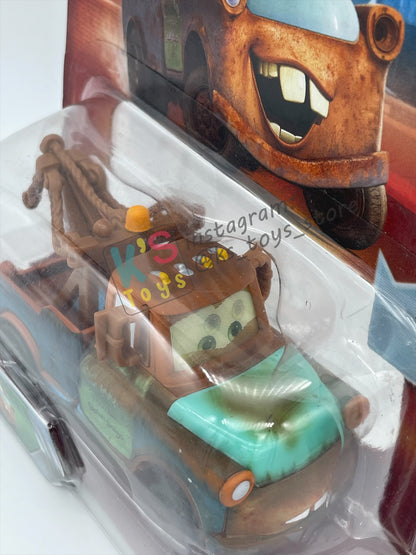 DISNEY PIXAR CARS BY MATTEL, "MATER WITH HOOD" LENTICULAR EYES CHASE SERIES - BNIP