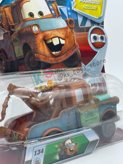 DISNEY PIXAR CARS BY MATTEL, "MATER WITH HOOD" LENTICULAR EYES CHASE SERIES - BNIP