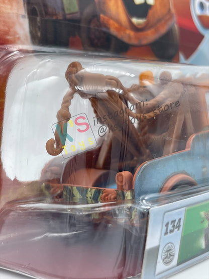 DISNEY PIXAR CARS BY MATTEL, "MATER WITH HOOD" LENTICULAR EYES CHASE SERIES - BNIP