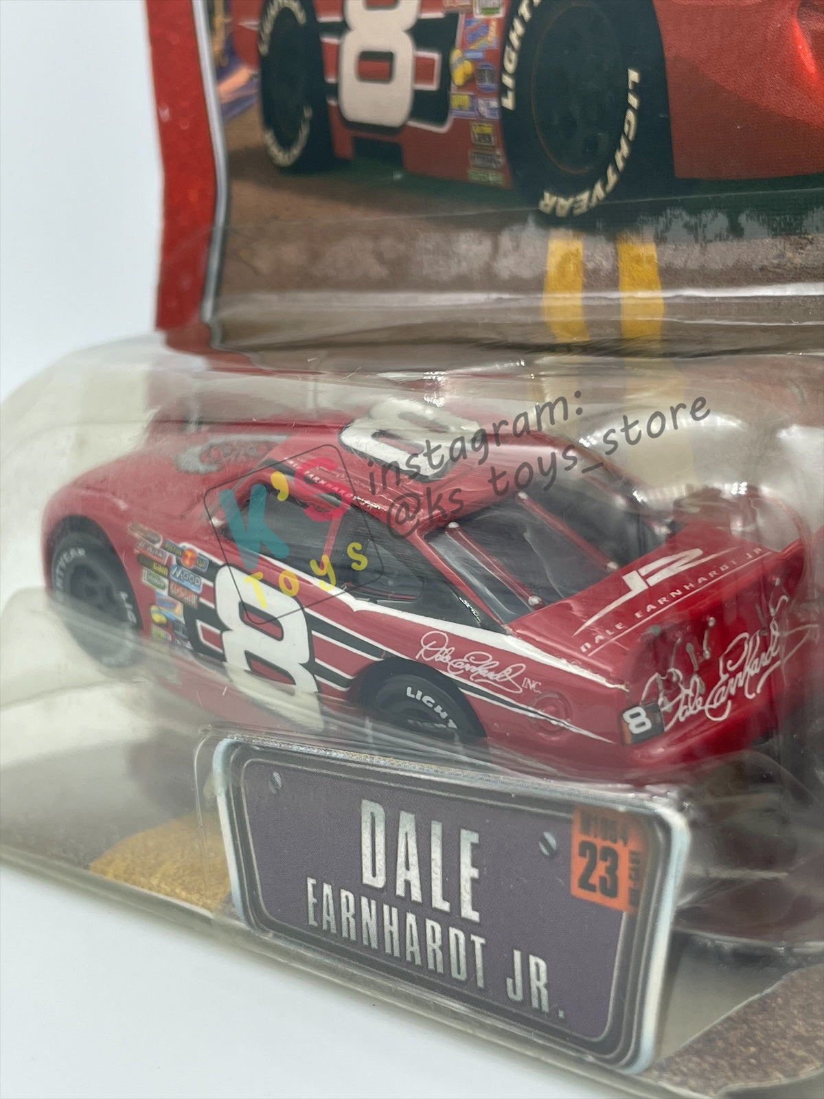 DISNEY PIXAR CARS BY MATTEL, THE WORLD OF CARS SERIES - DALE EARNHARDT JR - BNIP