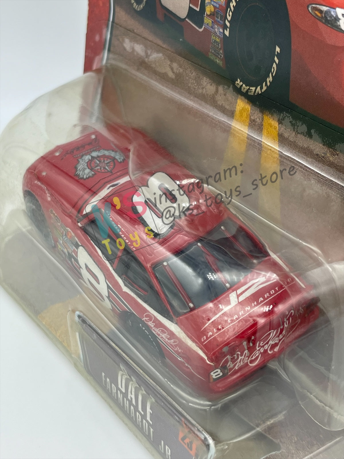 DISNEY PIXAR CARS BY MATTEL, THE WORLD OF CARS SERIES - DALE EARNHARDT JR - BNIP
