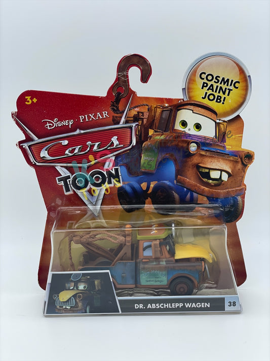 DISNEY PIXAR CARS BY MATTEL, "DR. ABSCHLEPP WAGEN" CARS TOON UFM SERIES - BNIP