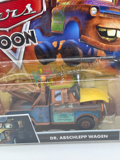 DISNEY PIXAR CARS BY MATTEL, "DR. ABSCHLEPP WAGEN" CARS TOON UFM SERIES - BNIP