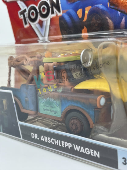 DISNEY PIXAR CARS BY MATTEL, "DR. ABSCHLEPP WAGEN" CARS TOON UFM SERIES - BNIP