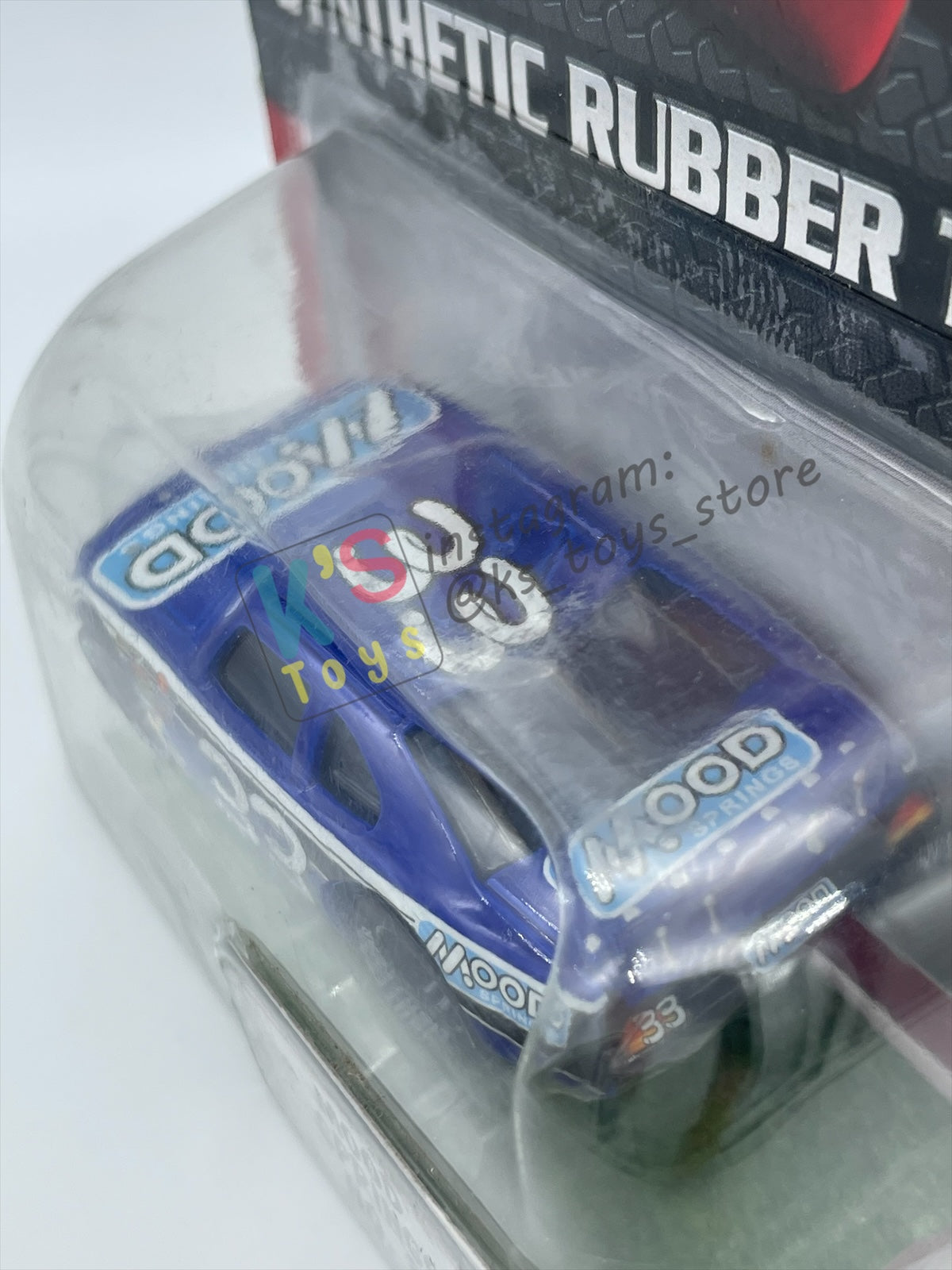 DISNEY PIXAR CARS 1:55 BY MATTEL, "MOOD SPRINGS NO. 33" SYNTHETIC RUBBER TIRES SERIES - BNIP