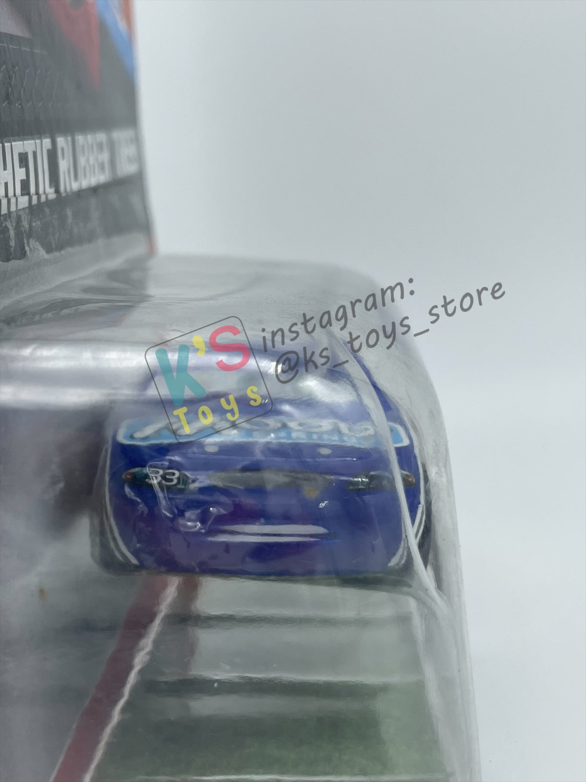 DISNEY PIXAR CARS 1:55 BY MATTEL, "MOOD SPRINGS NO. 33" SYNTHETIC RUBBER TIRES SERIES - BNIP