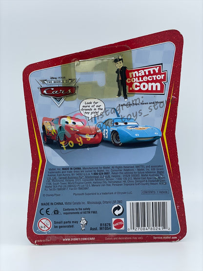 DISNEY PIXAR CARS 1:55 BY MATTEL, "MOOD SPRINGS NO. 33" SYNTHETIC RUBBER TIRES SERIES - BNIP