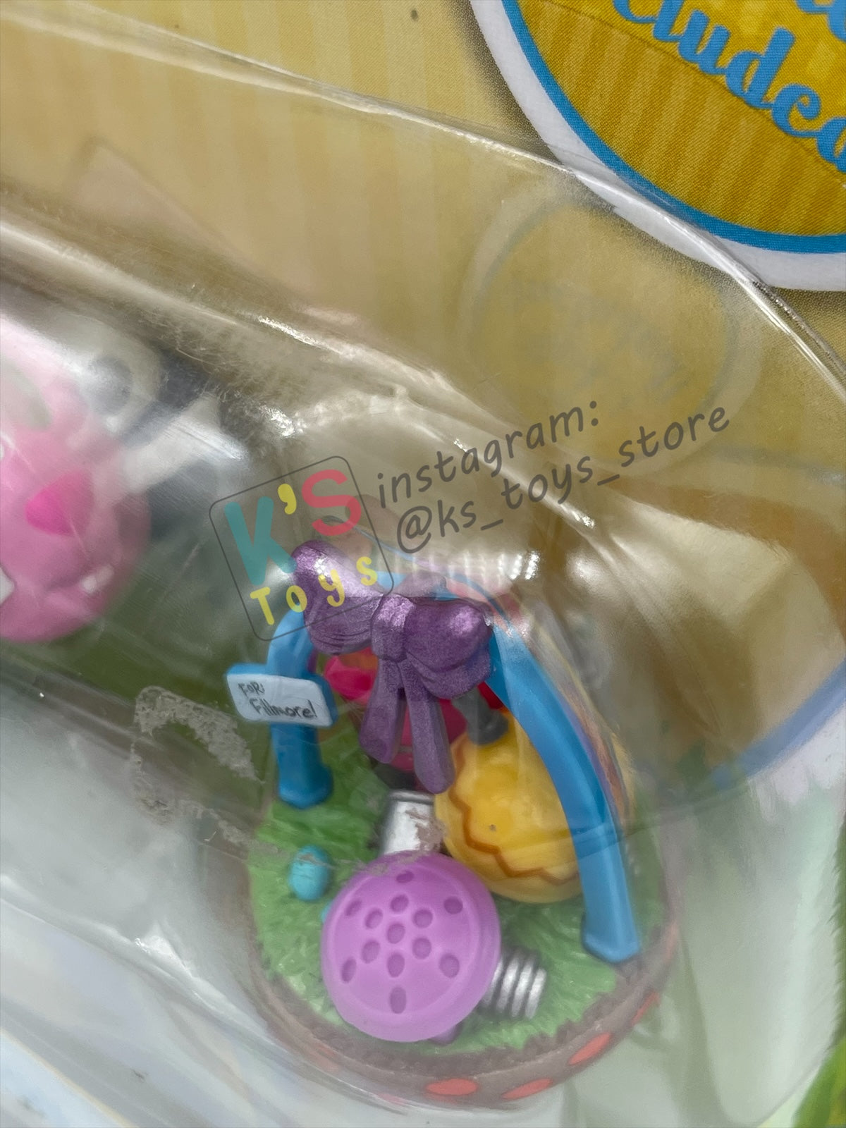 DISNEY PIXAR CARS 1:55 BY MATTEL, "EASTER BUGGY WITH BASKET" EASTER SERIES - BNIP