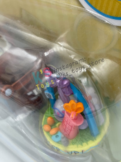 DISNEY PIXAR CARS 1:55 BY MATTEL, "EASTER MATER WITH BASKET" EASTER SERIES - BNIP