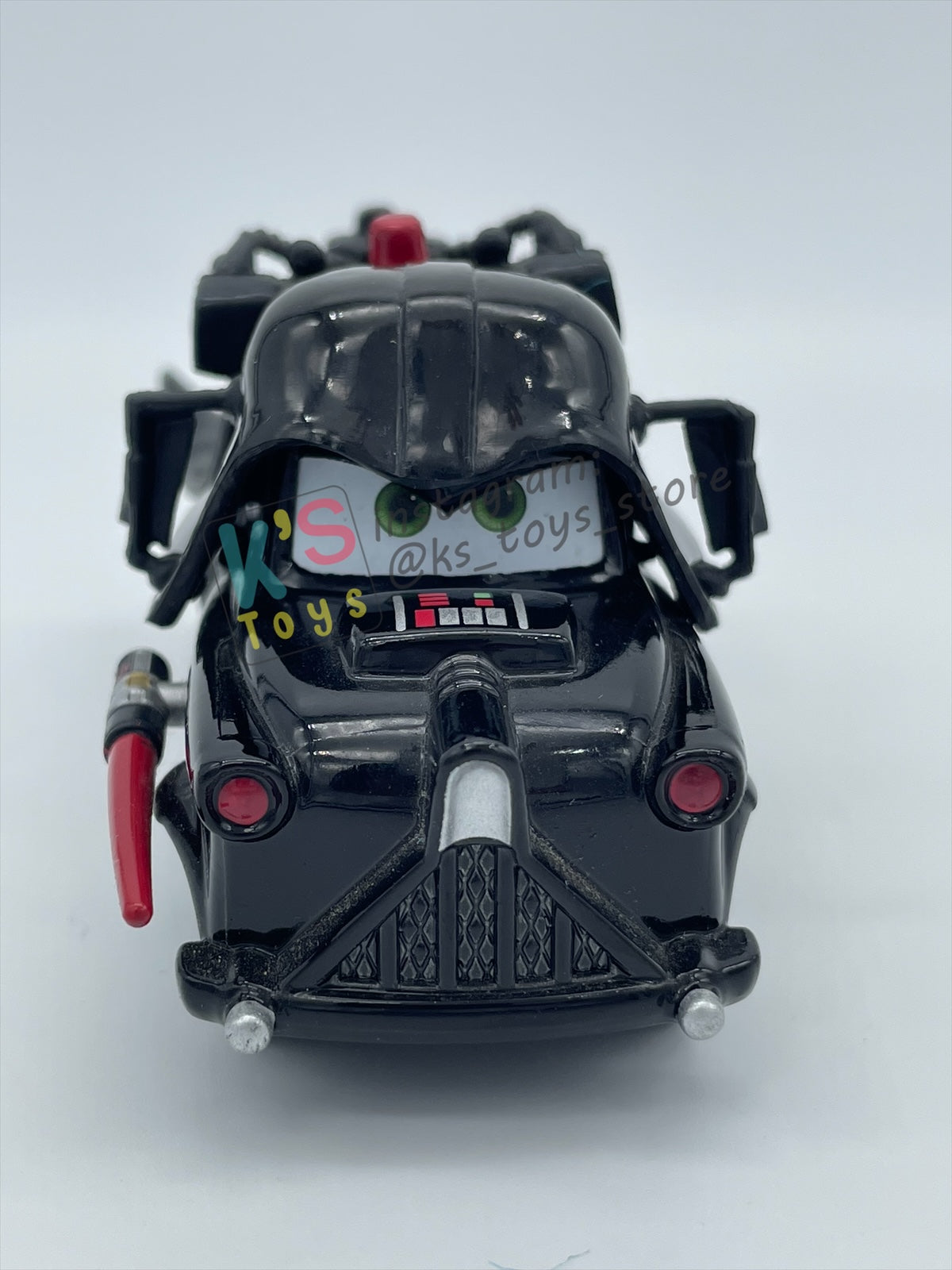 PRE-OWNED / LOOSE DISNEY PIXAR CARS - "MATER AS DARTH VADER" STAR WARS SERIES - MINT / NEAR MINT CONDITION - READ DESCRIPTION!!!!!!!!!!