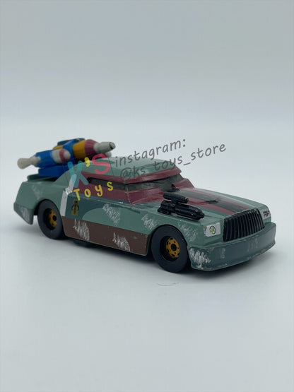 PRE-OWNED / LOOSE DISNEY PIXAR CARS - "CHICK HICKS AS BOBA FETT" STAR WARS SERIES - NEAR MINT CONDITION - READ DESCRIPTION!!!!!!!!!!