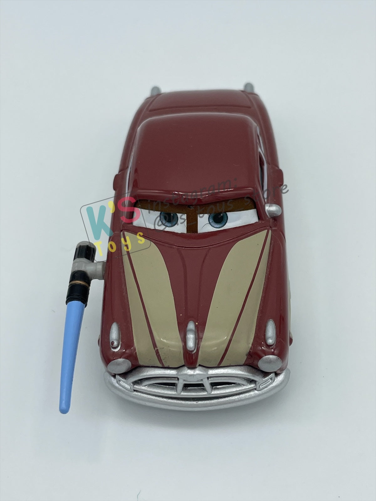 PRE-OWNED / LOOSE DISNEY PIXAR CARS - "DOC AS OBI-WAN KENOBI" STAR WARS SERIES - NEAR MINT CONDITION - READ DESCRIPTION!!!!!!!!!!