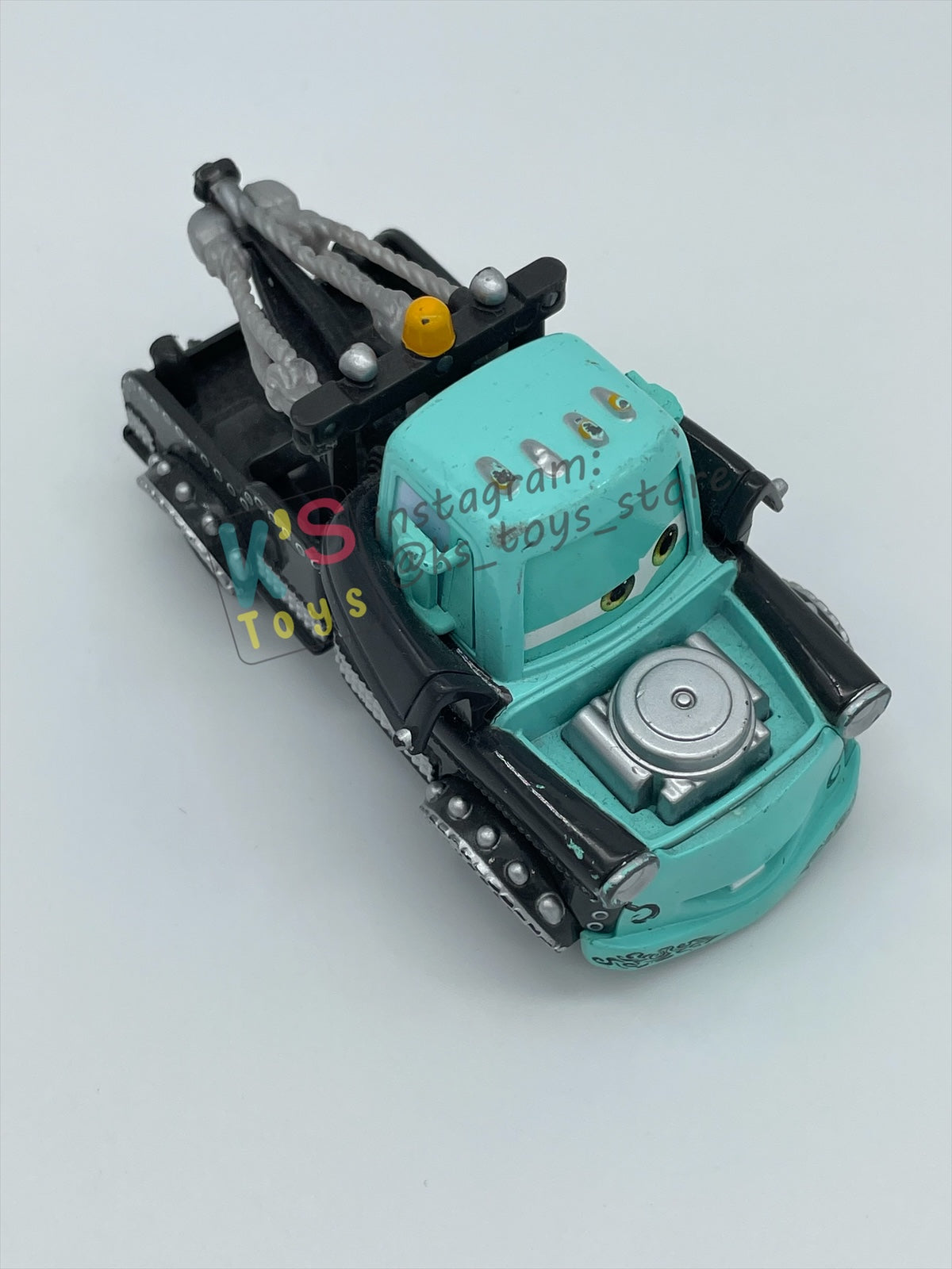 PRE-OWNED / LOOSE DISNEY PIXAR CARS BY MATTEL - "HEAVY METAL MATER" - HEAVY METAL SERIES - PLAYED WITH GOOD CONDITION - READ DESCRIPTION!!!!!!!!!!!