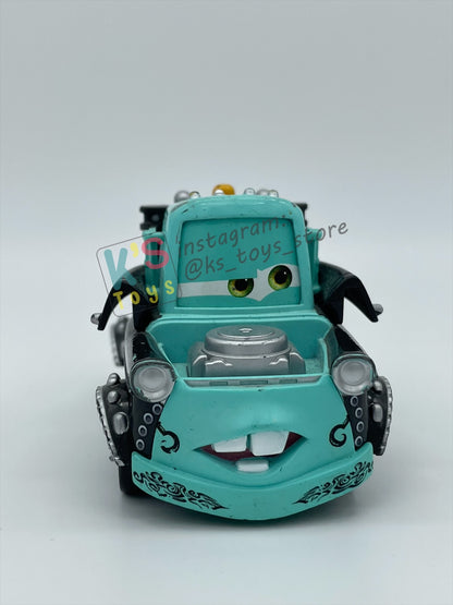 PRE-OWNED / LOOSE DISNEY PIXAR CARS BY MATTEL - "HEAVY METAL MATER" - HEAVY METAL SERIES - PLAYED WITH GOOD CONDITION - READ DESCRIPTION!!!!!!!!!!!