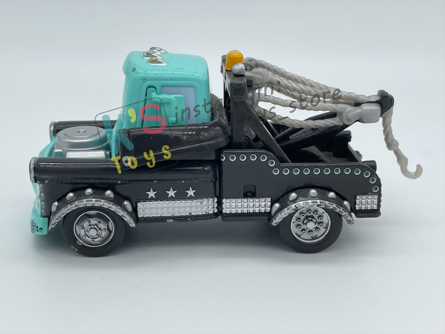 PRE-OWNED / LOOSE DISNEY PIXAR CARS BY MATTEL - "HEAVY METAL MATER" - HEAVY METAL SERIES - PLAYED WITH GOOD CONDITION - READ DESCRIPTION!!!!!!!!!!!