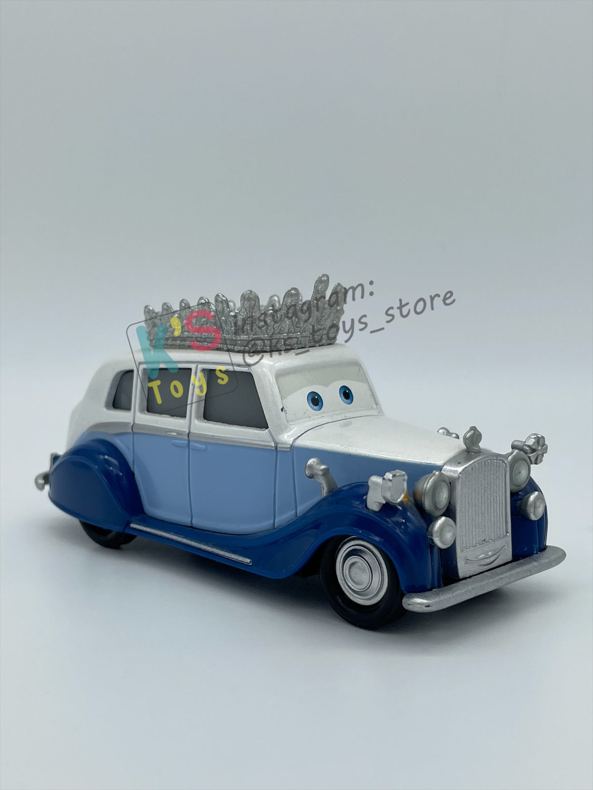 PRE-OWNED / LOOSE DISNEY PIXAR CARS - "THE QUEEN" CARS 2 SERIES - MINT / NEAR MINT CONDITION - READ DESCRIPTION!!!!!!!!!!