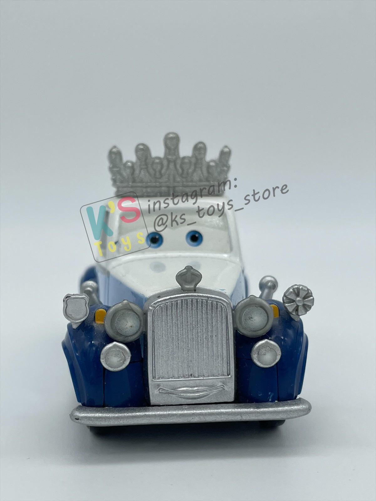 PRE-OWNED / LOOSE DISNEY PIXAR CARS - "THE QUEEN" CARS 2 SERIES - MINT / NEAR MINT CONDITION - READ DESCRIPTION!!!!!!!!!!