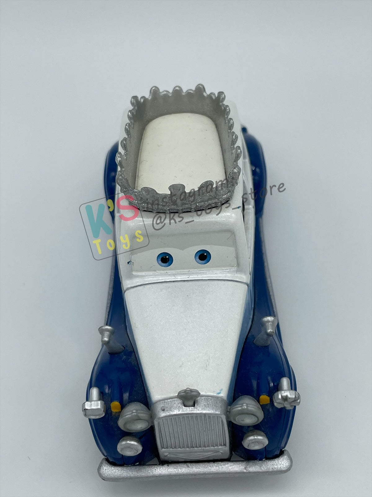 PRE-OWNED / LOOSE DISNEY PIXAR CARS - "THE QUEEN" CARS 2 SERIES - MINT / NEAR MINT CONDITION - READ DESCRIPTION!!!!!!!!!!