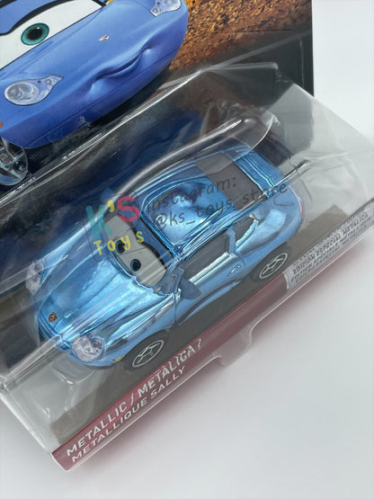 Disney Pixar Cars 1:55 by MATTEL, METALLIC SALLY - SCAVENGER HUNT  - BNIP