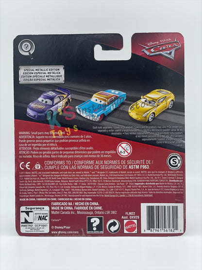 RARE Disney Pixar Cars by MATTEL, METALLIC CARS 3 LIGHTNING MCQUEEN - SCAVENGER HUNT  - BNIP - READ DESCRIPTION!!!!!!!!!