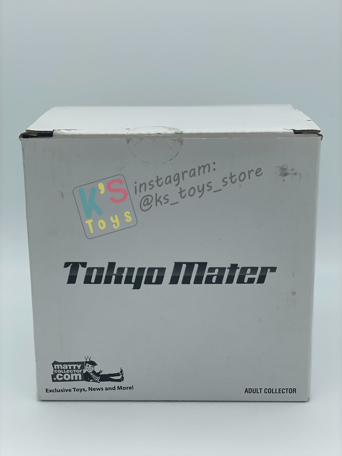 2010 Exclusive SDCC Tokyo Mater with Flames - Rare Disney Pixar Cars by MattyCollector.com - BNIB