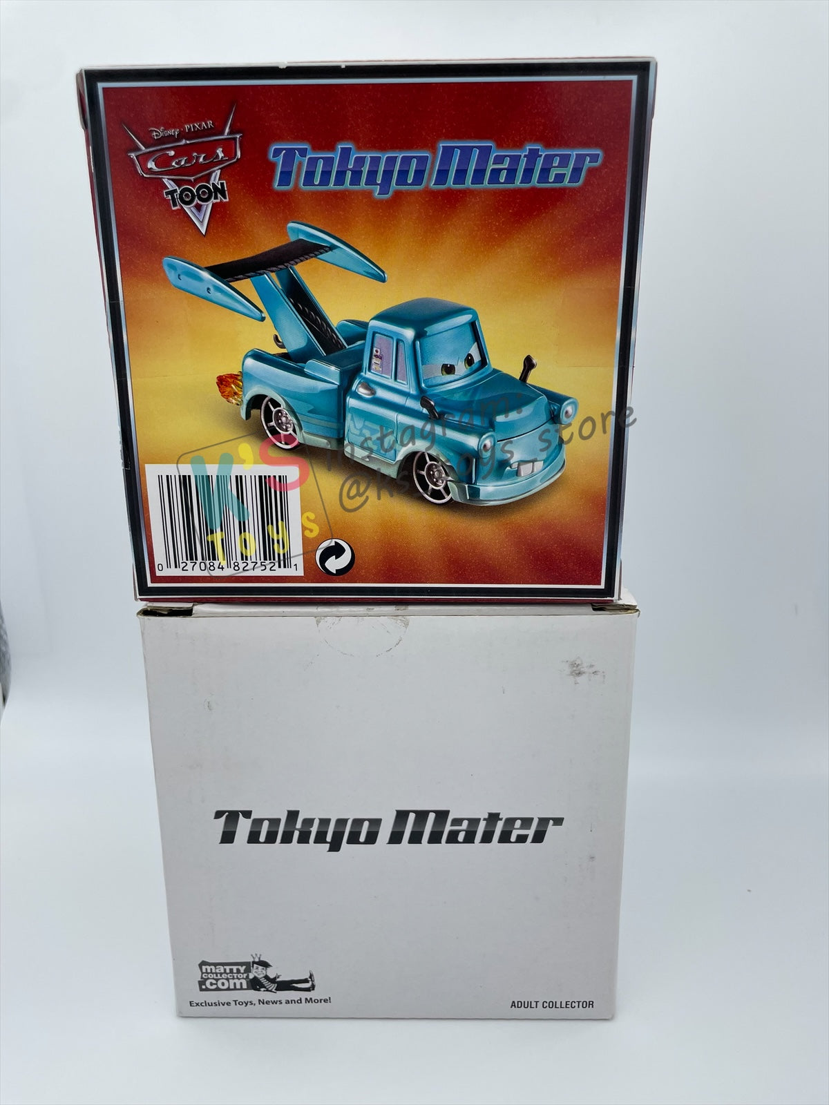 2010 Exclusive SDCC Tokyo Mater with Flames - Rare Disney Pixar Cars by MattyCollector.com - BNIB