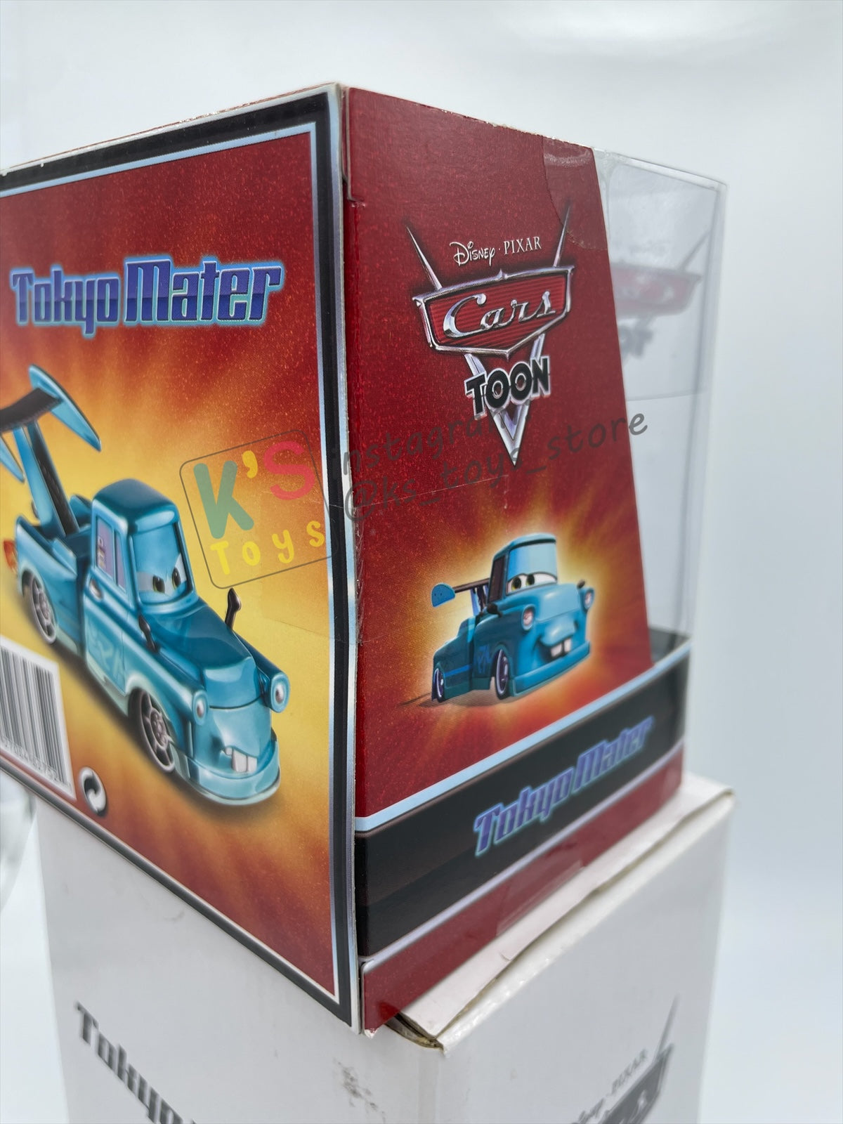 2010 Exclusive SDCC Tokyo Mater with Flames - Rare Disney Pixar Cars by MattyCollector.com - BNIB