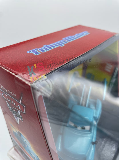 2010 Exclusive SDCC Tokyo Mater with Flames - Rare Disney Pixar Cars by MattyCollector.com - BNIB