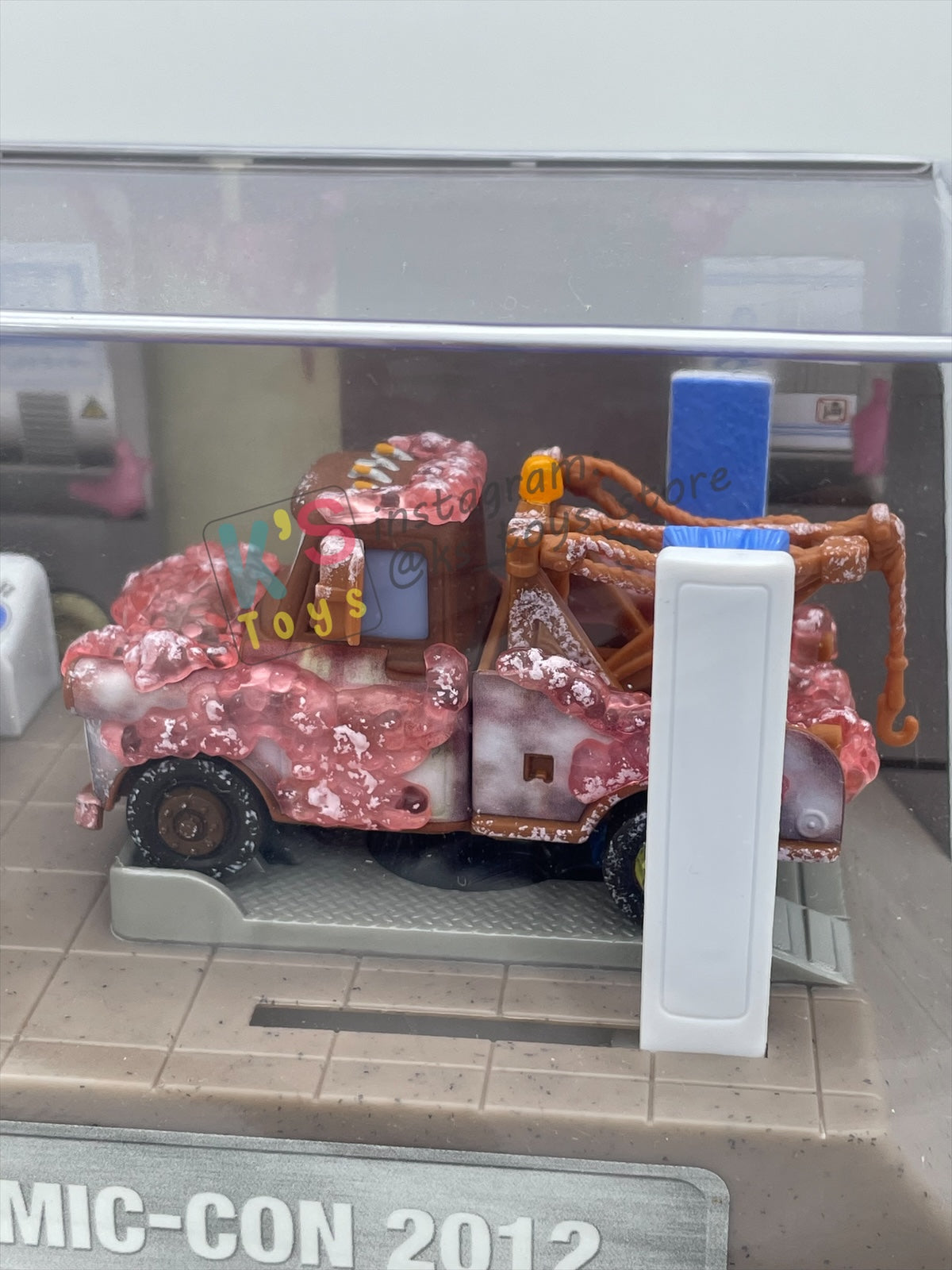 Rare Disney Pixar Cars by Mattel, Exclusive D23 2012 SDCC "Soapy Mater" - BNIB