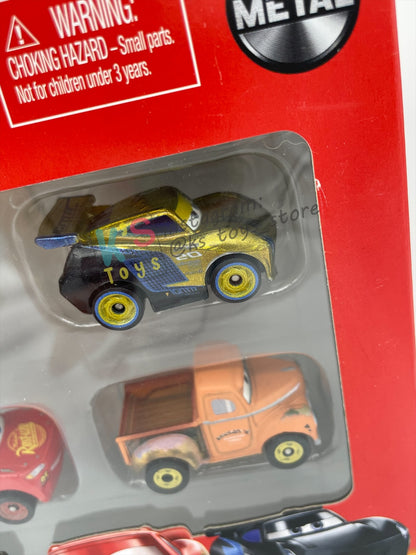 MINI RACERS DISNEY PIXAR CARS 10-PACK GOLDEN JACKSON STORM - BNIP