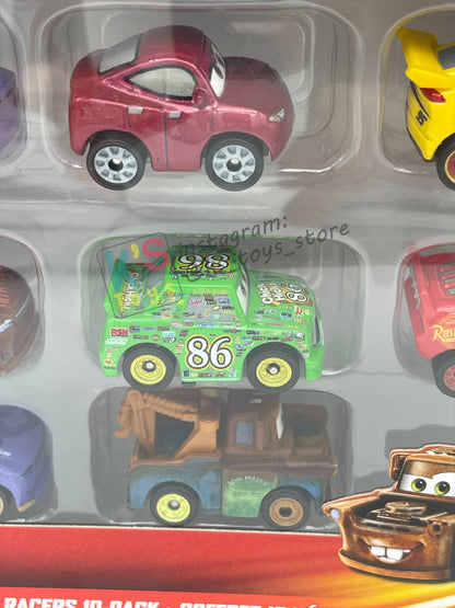 MINI RACERS DISNEY PIXAR CARS 10-PACK GOLDEN JACKSON STORM - BNIP