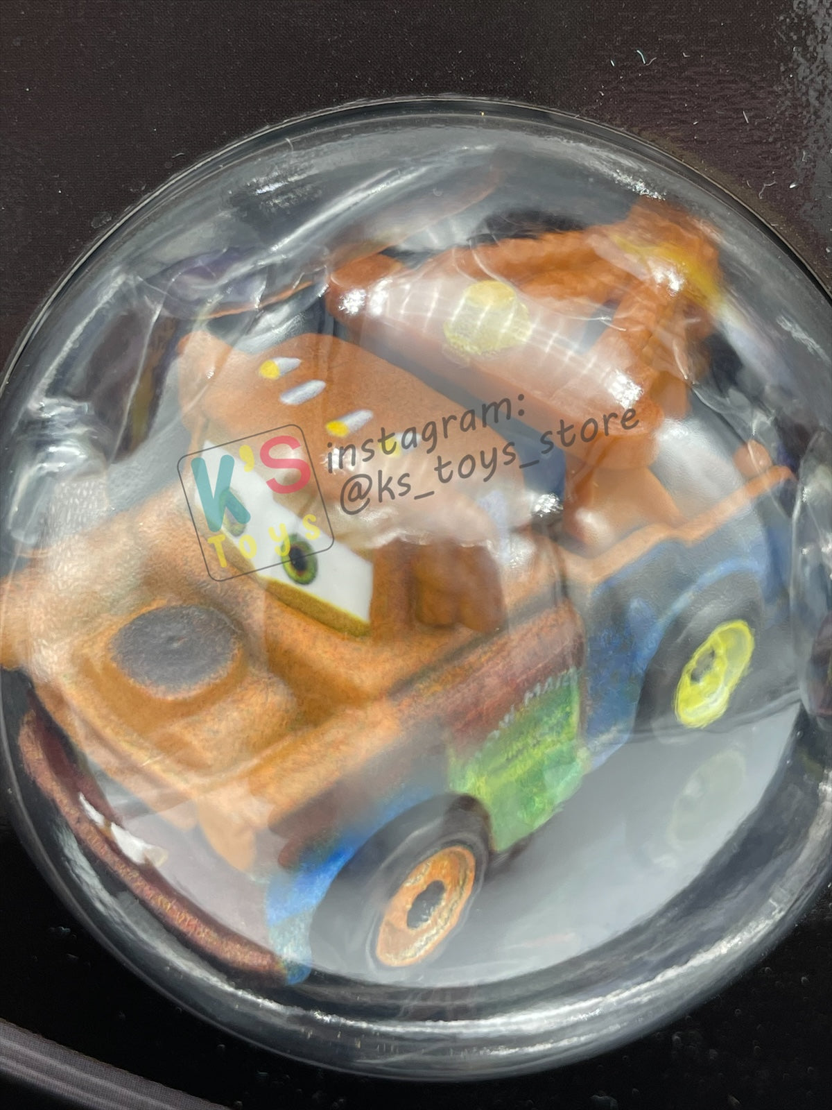 MINI RACERS DISNEY PIXAR CARS 10-PACK METALLIC RUST-EZE LIGHTNING MCQUEEN - BNIP