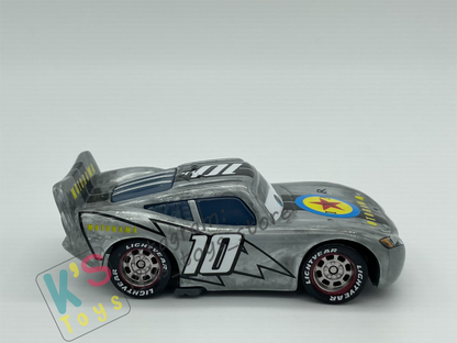 PRE-OWNED / LOOSE DISNEY PIXAR CARS - "MOTORAMA MCQUEEN" PROMO GIFT TO MATTEL STAFF - DISPLAYED CONDITION